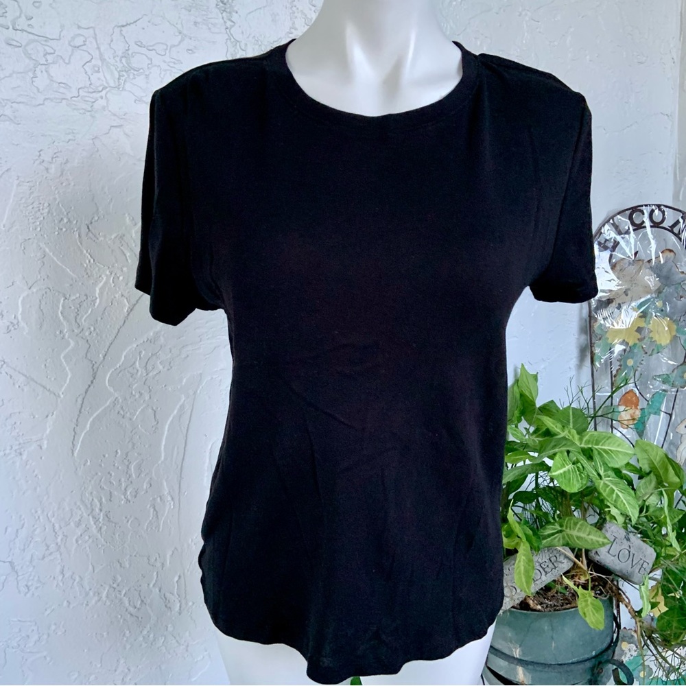 LOFT Classic Black Tee.